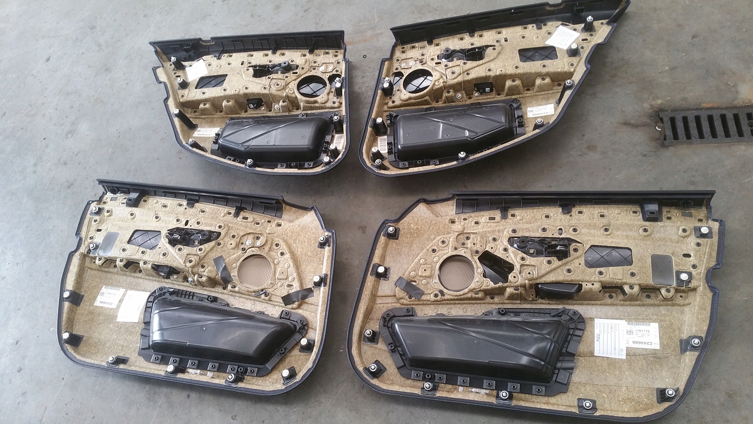 Sitze Seiten Leder kpl BMW F10