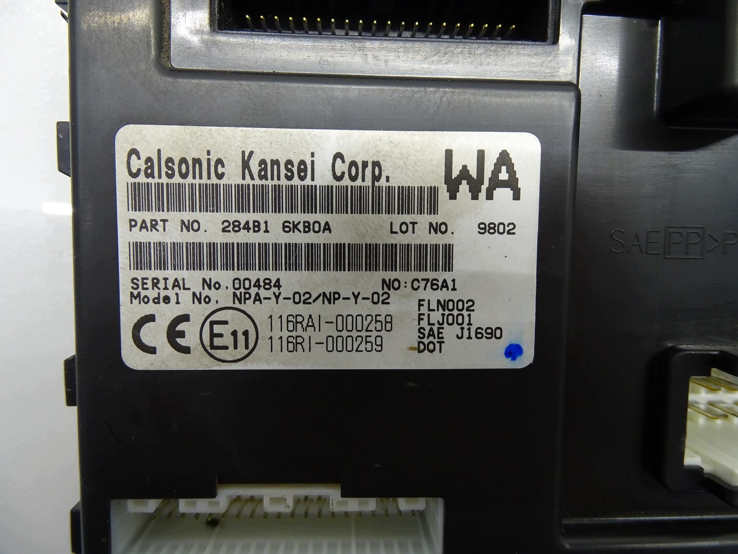 Unité commande confort NISSAN NAVARA D23 284B16KB0A