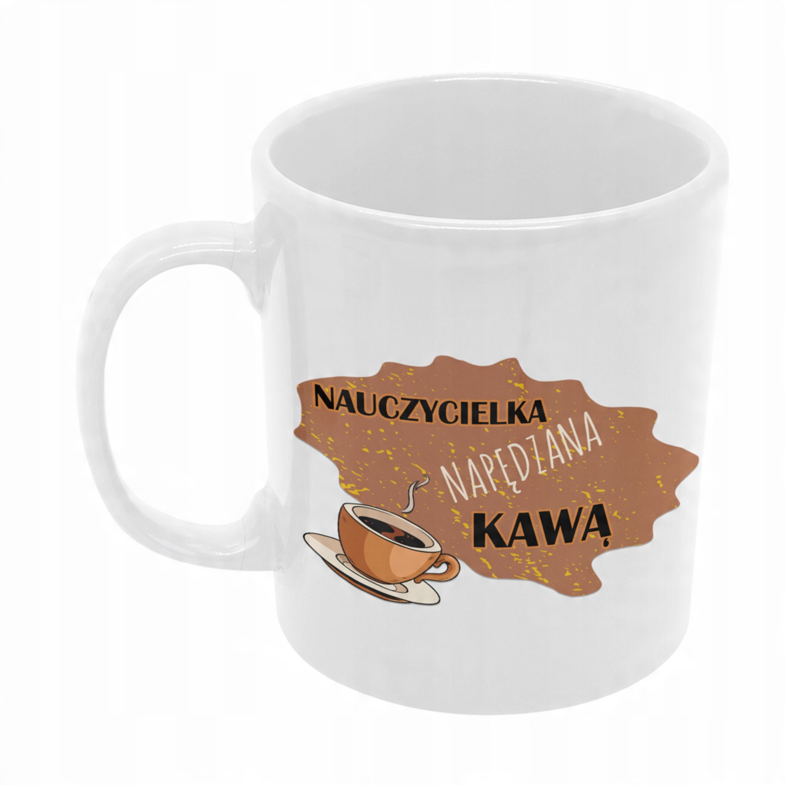 

Kubek dzień Nauczyciela nauczycielki kawy