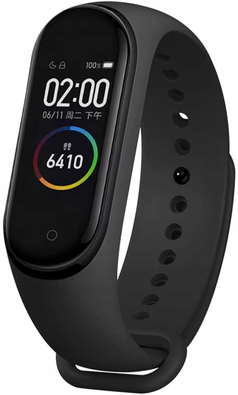 Pasek Do Xiaomi MI Band 3 Xiaomi MI Band 4 Mocna Opaska Zamienna Czarny