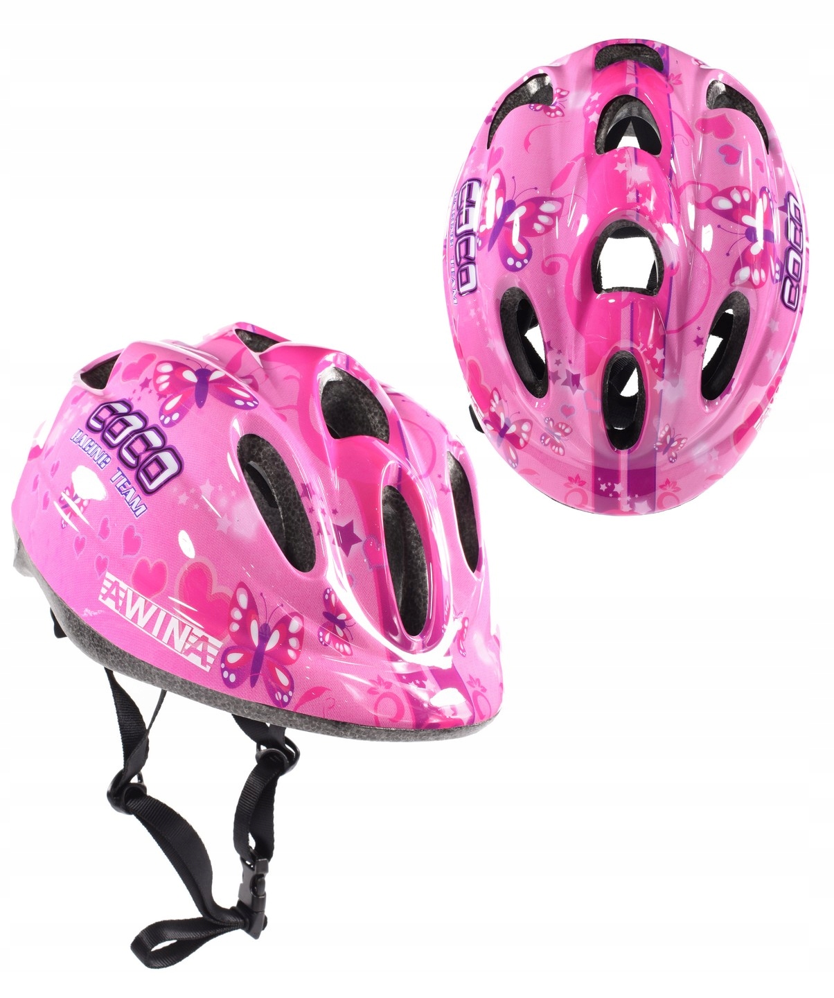 Kask Dziecięcy Rowerowy Chłopca Dziewczynki Lekki Atest Hulajnoga