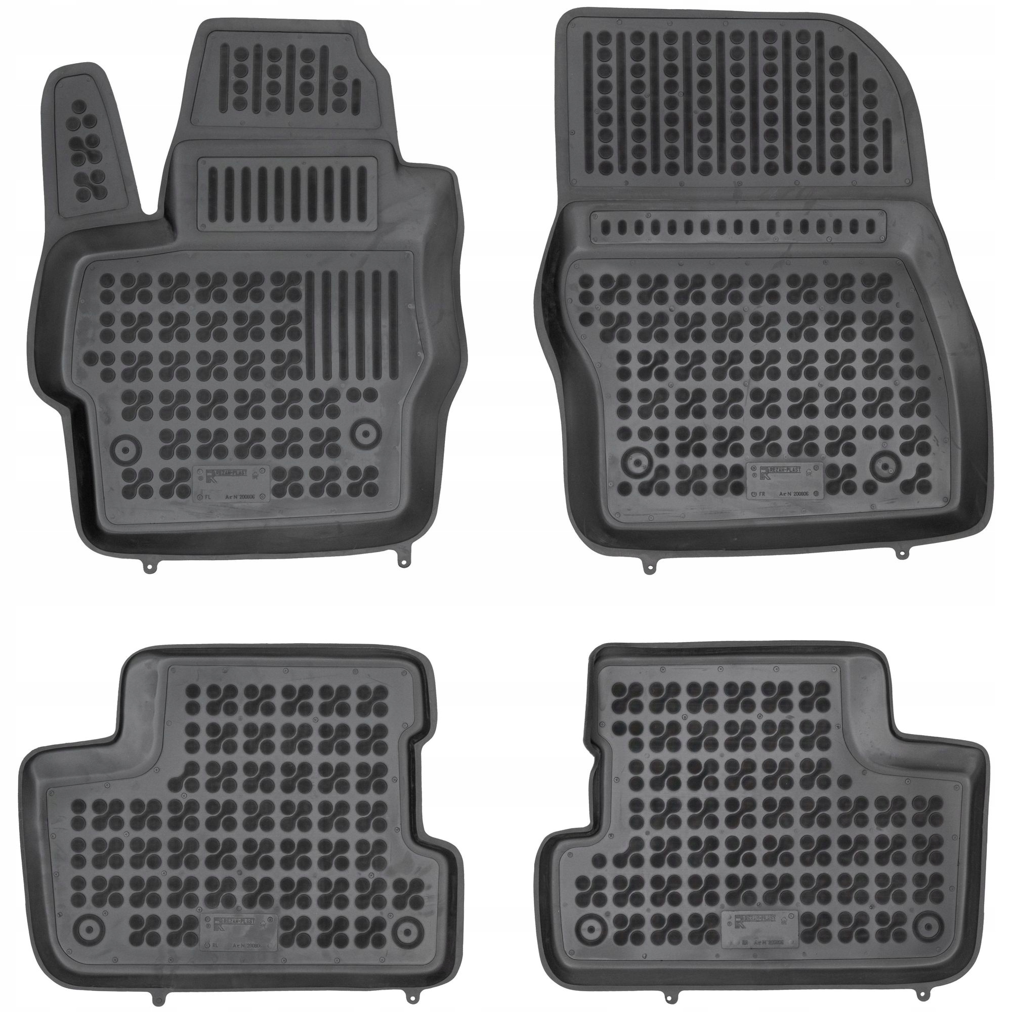 Dywaniki gumowe korytka samochodowe Mazda 3 II 2009-2013