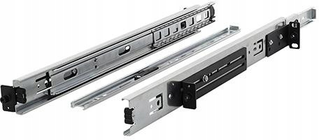 Montážne Lišty Arad Pulsar ARAS600N 1U Pre Skriňu Rack 19" Hl. 600 MM