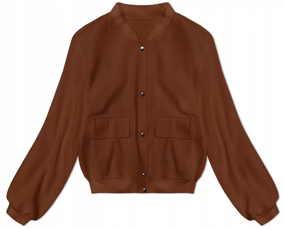 Dámská Bunda Bomber 15687 Hnědá Univerzální