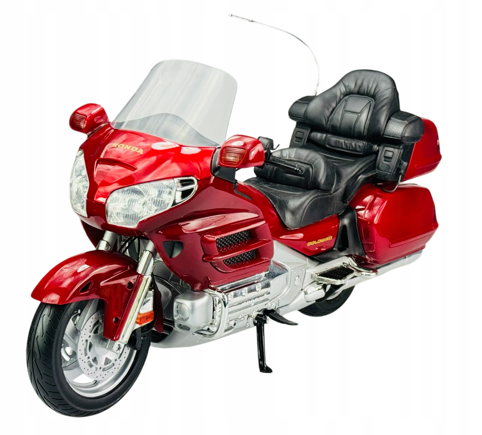 Motormax Honda Gold Wing Červená 1:6 Nový Model Kovový Velký 41cm 76262