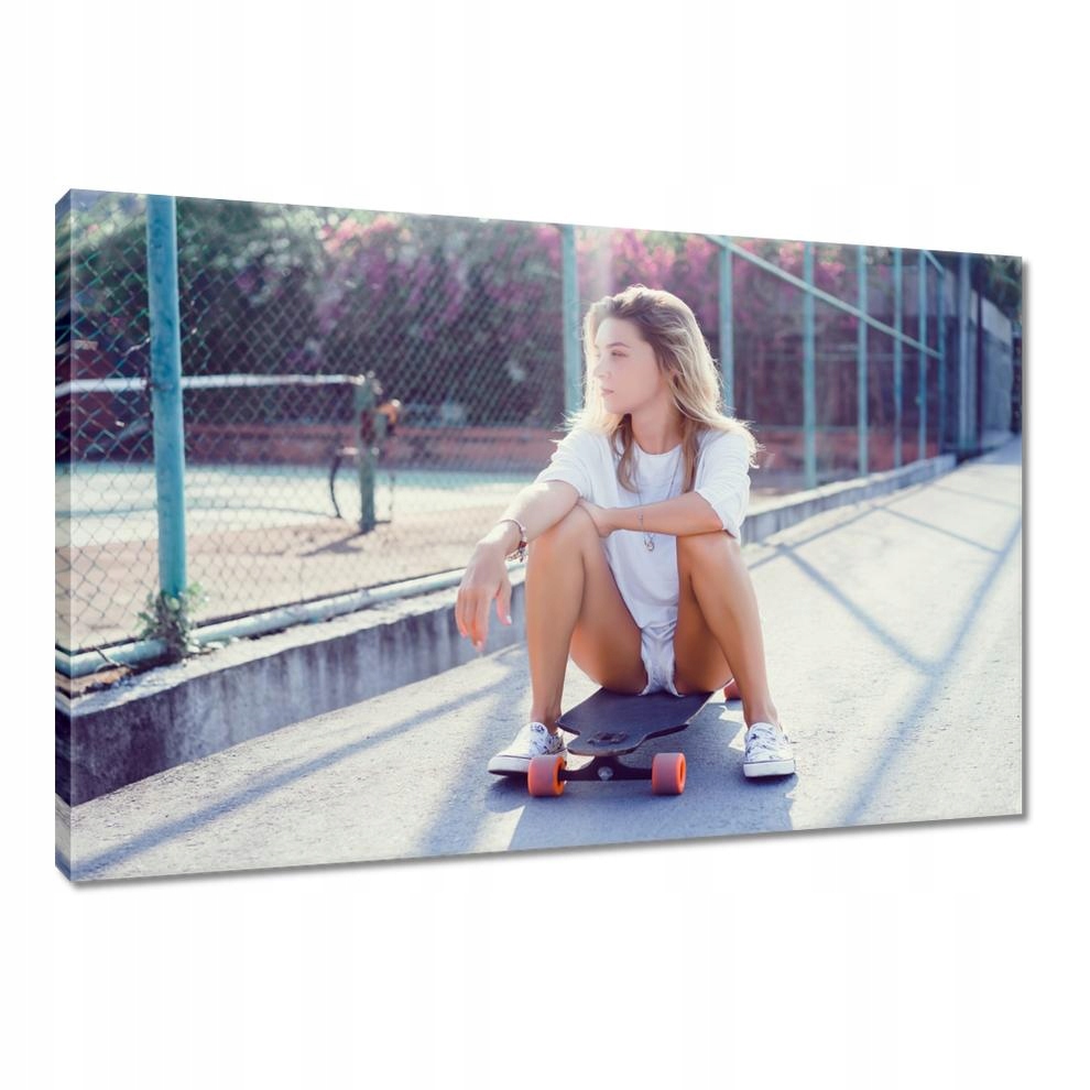 

Obrazy 90x60 Laska ze skateparku Skate