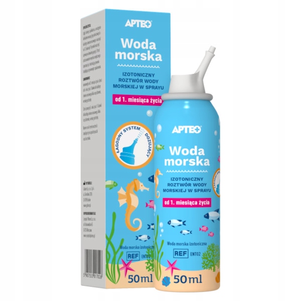 

Woda morska Dziecko 50 ml, katar, Apteo