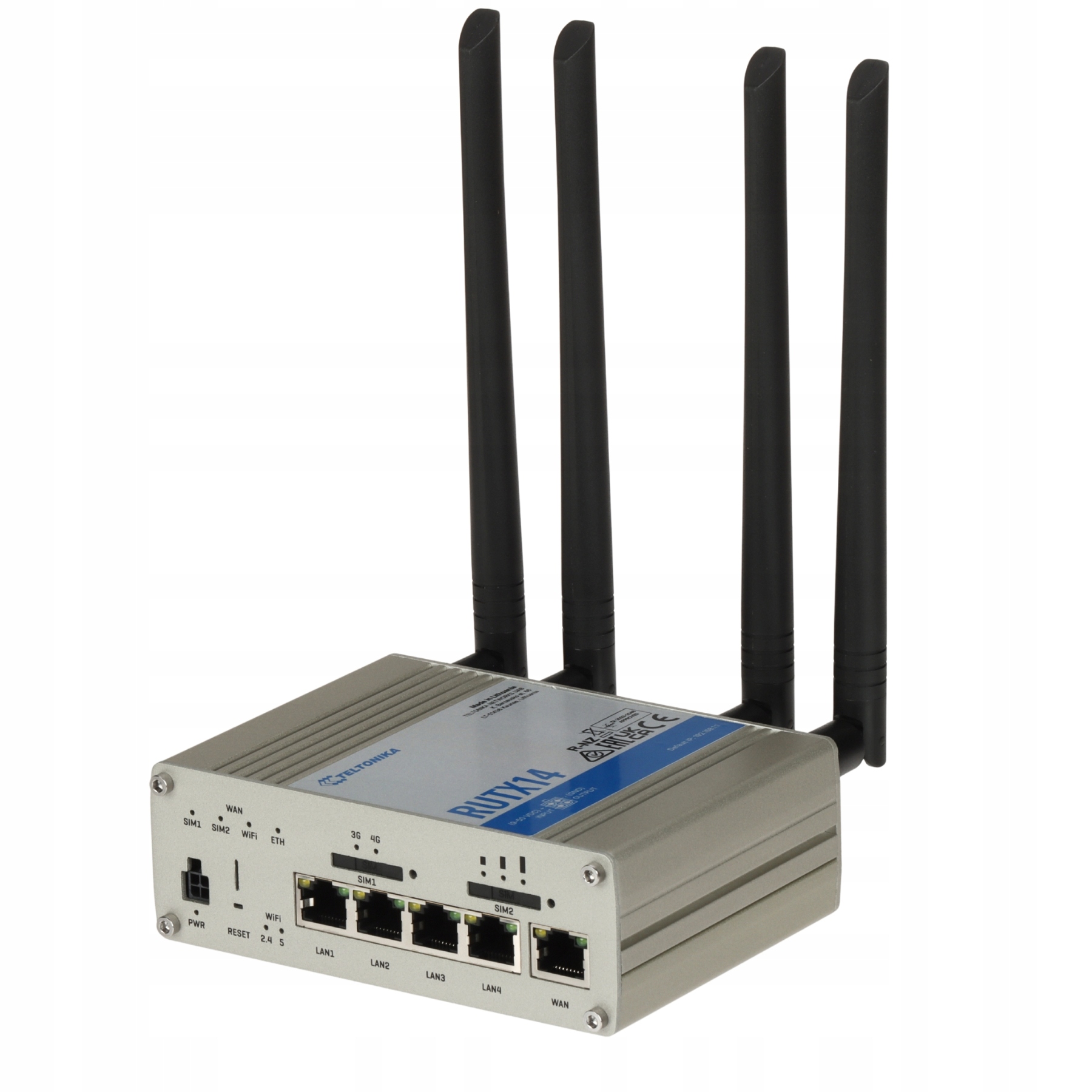 Přístupový Bod 4G Lte Router RUTX14 Dual Sim Bluetooth Ble, Wi-Fi 5, 2.4G