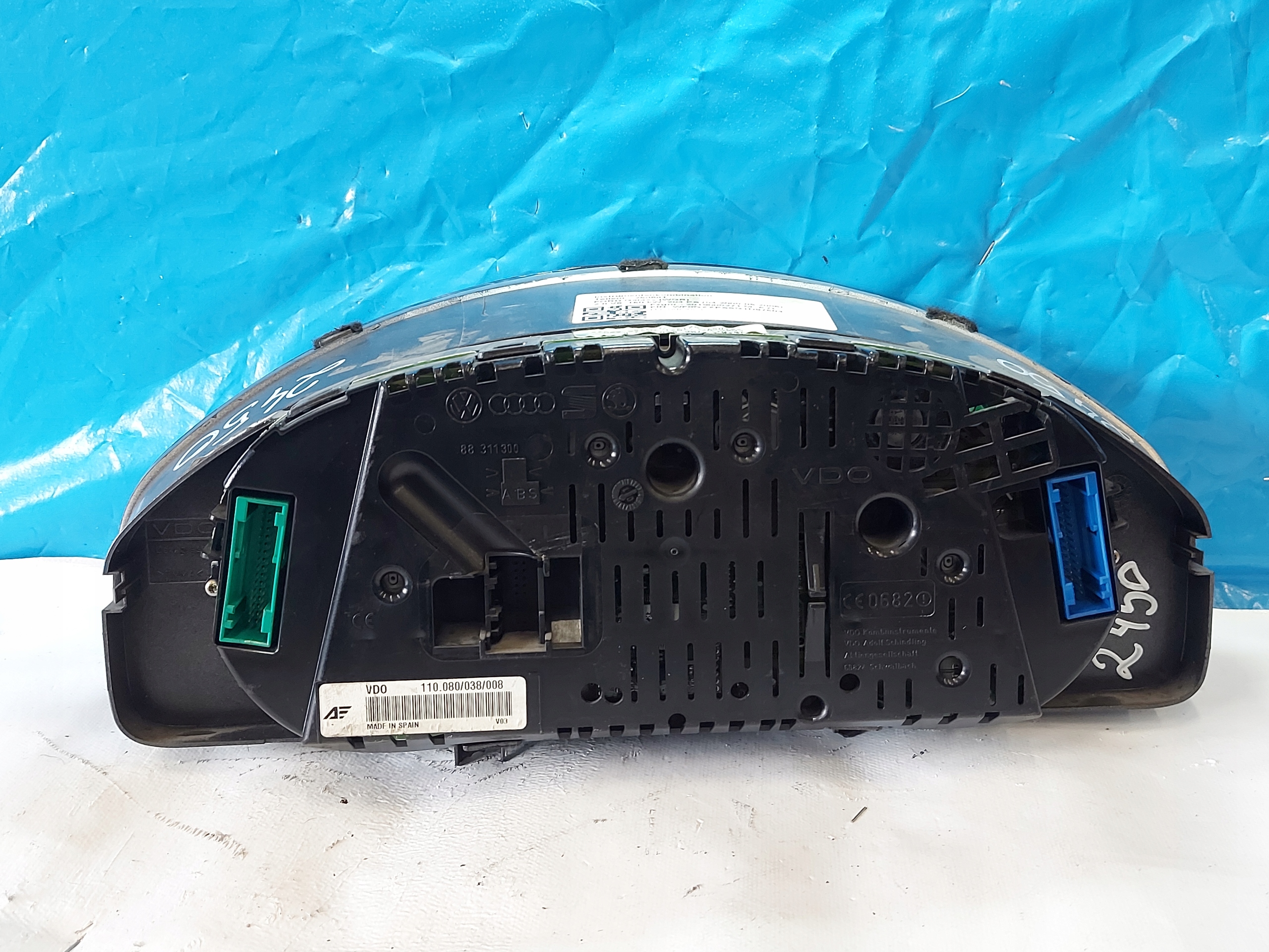 dials clock FORD GALAXY 2.8 VR6 7M5920840K