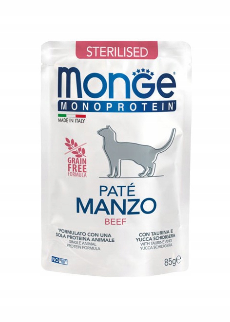 Levně 13X Monge Monoprotein Buste Hovězí 85g
