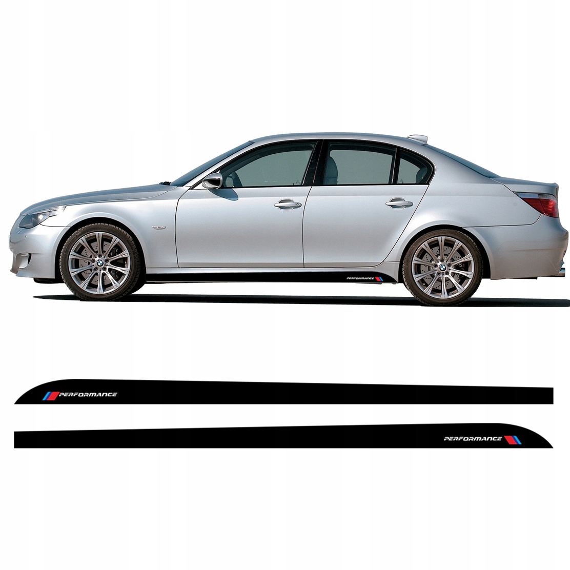 NAKLEJKI PROGI PERFORMANCE NA PROG BMW E60 E61