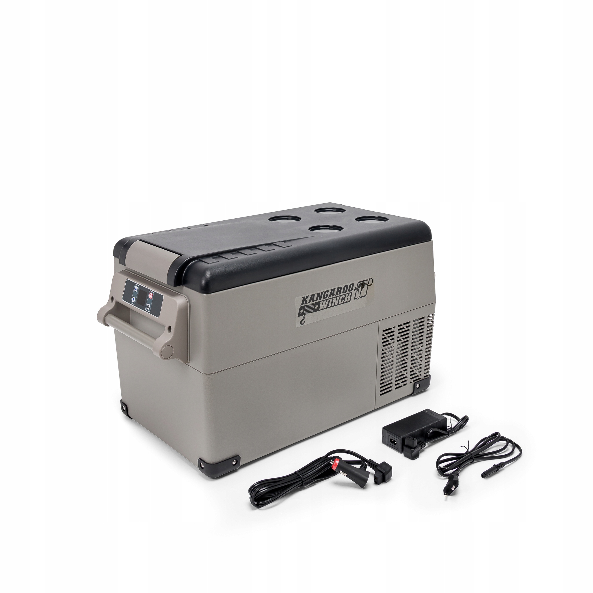 Autochladnička 45L turistická DC 12/24V kompresorová Ac 100-240V