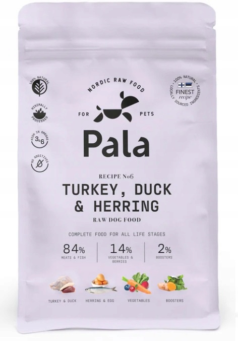 Pala Turkey, duck & herring (Indyk, kaczka i śledź) 1 kg