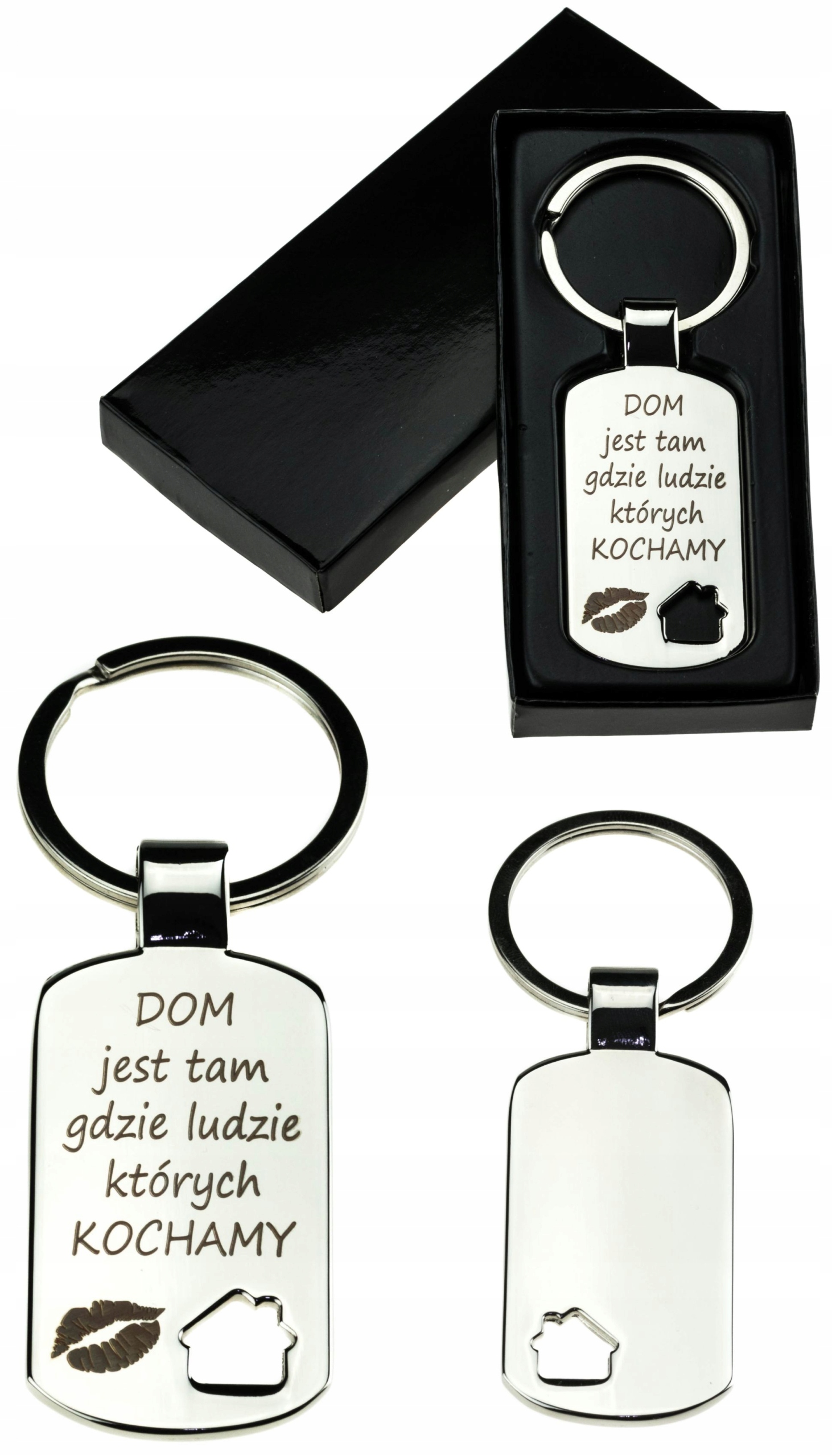 Brelok GRAWER domek car PREZENT do kluczy UPOMINEK