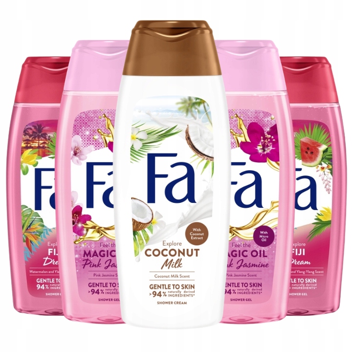 Fa sprchový gel Květinový set 5x400 ml