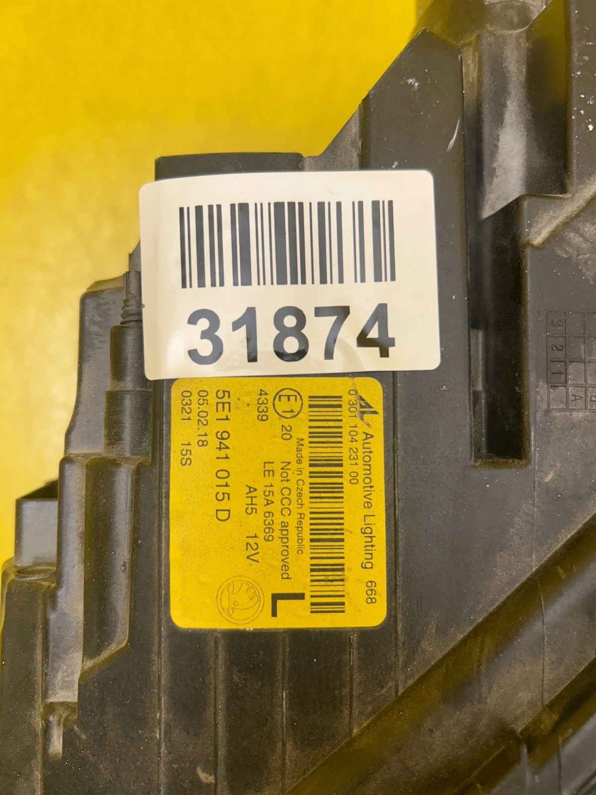 light left front Skoda Octavia 3 Full Led 5E1941015D