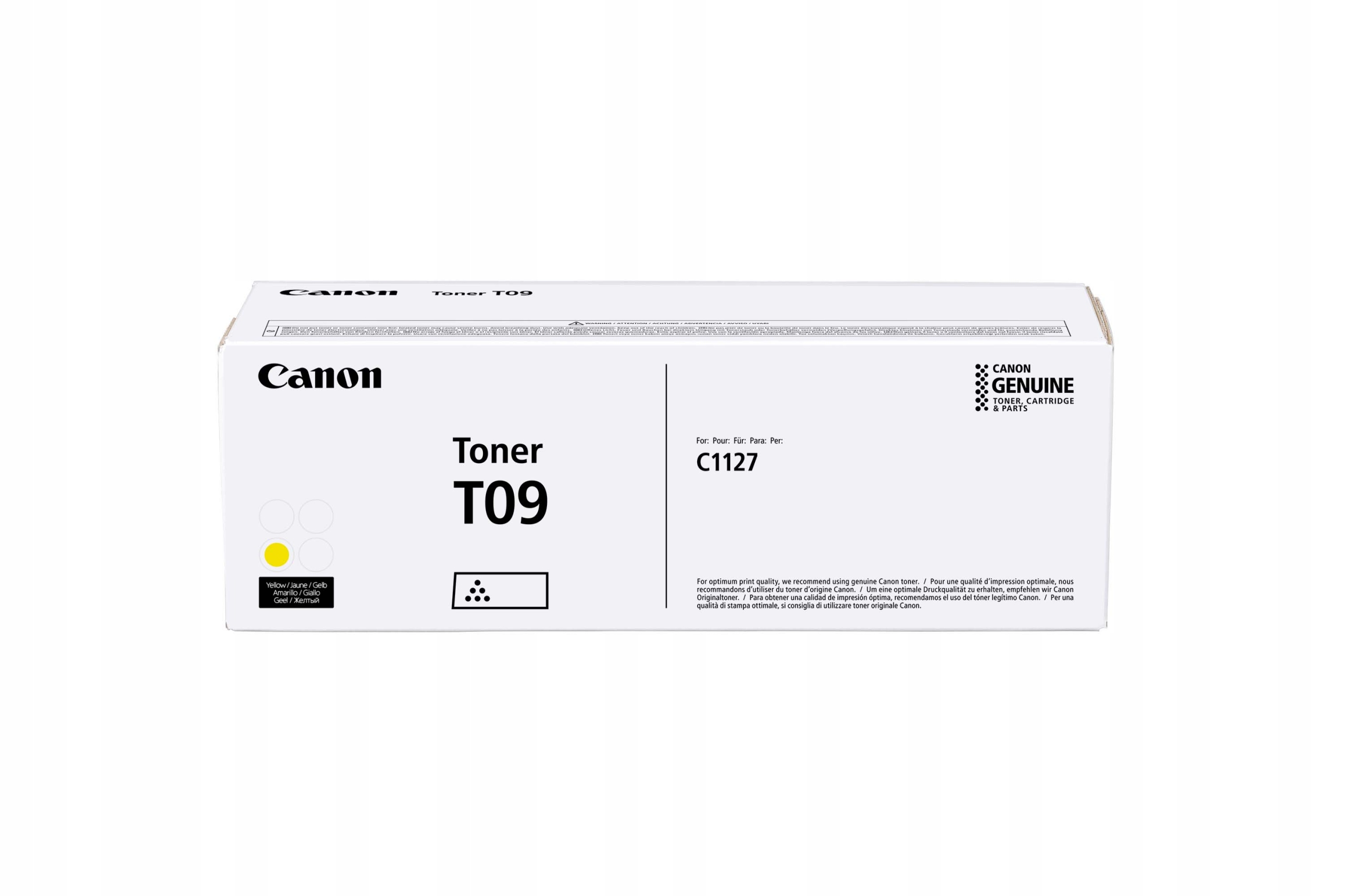 Canon T09 Yellow