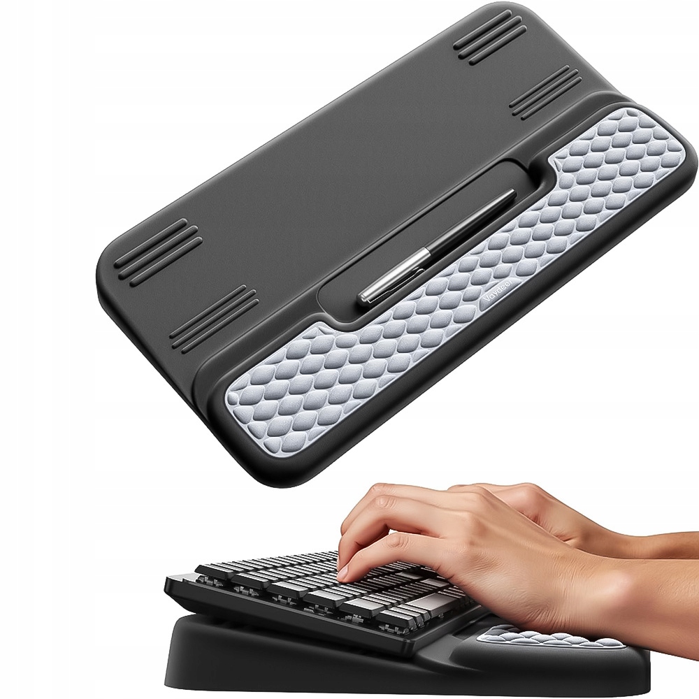 Podložka Pod Klávesnici A Zápěstí Dlaně Na Psací Stůl Pěna Memory Foam