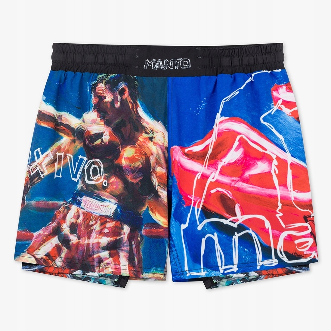 Manto Szorty Spodenki Fight Dual Ivo 2 W 1 r. L