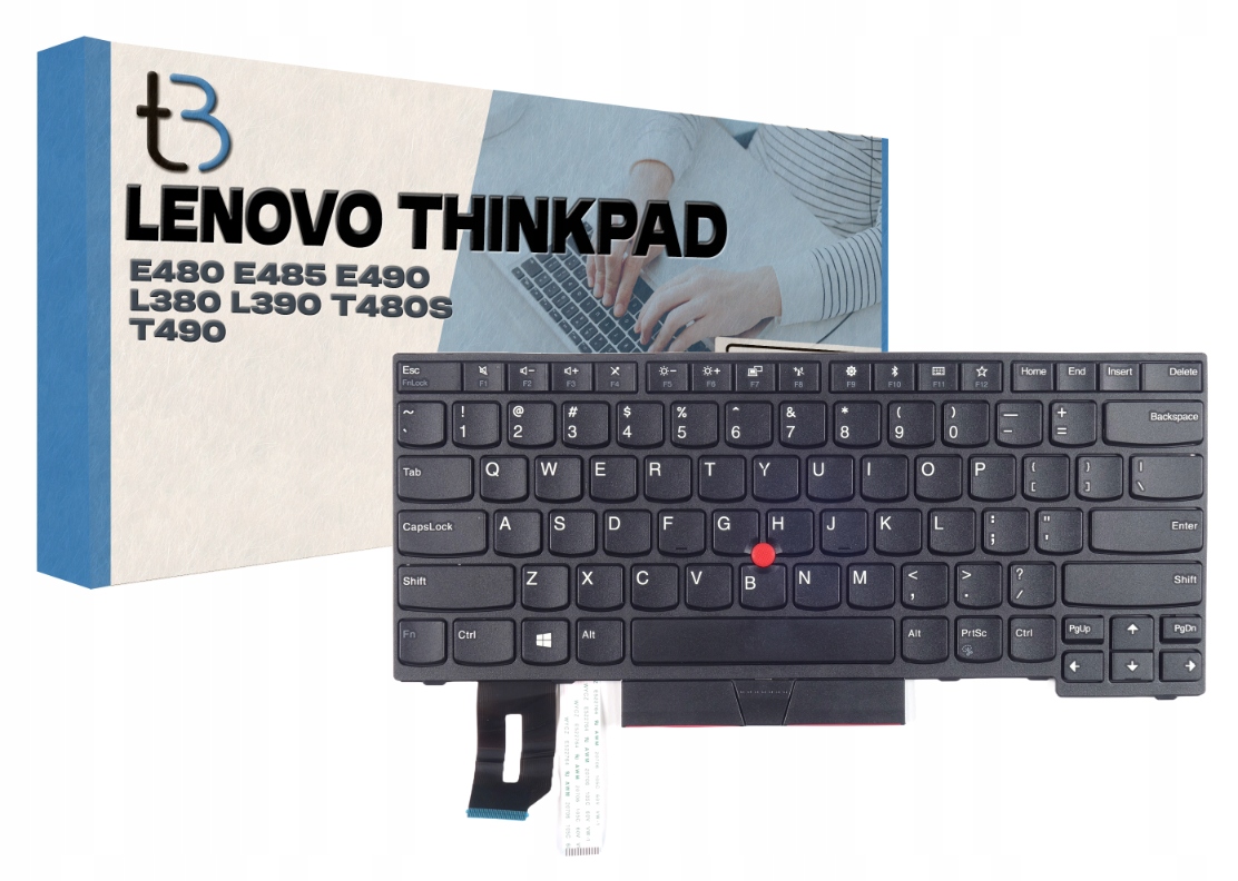 Klawiatura Ibm Lenovo ThinkPad T480s E480 L380 E485 E490 L380 L390