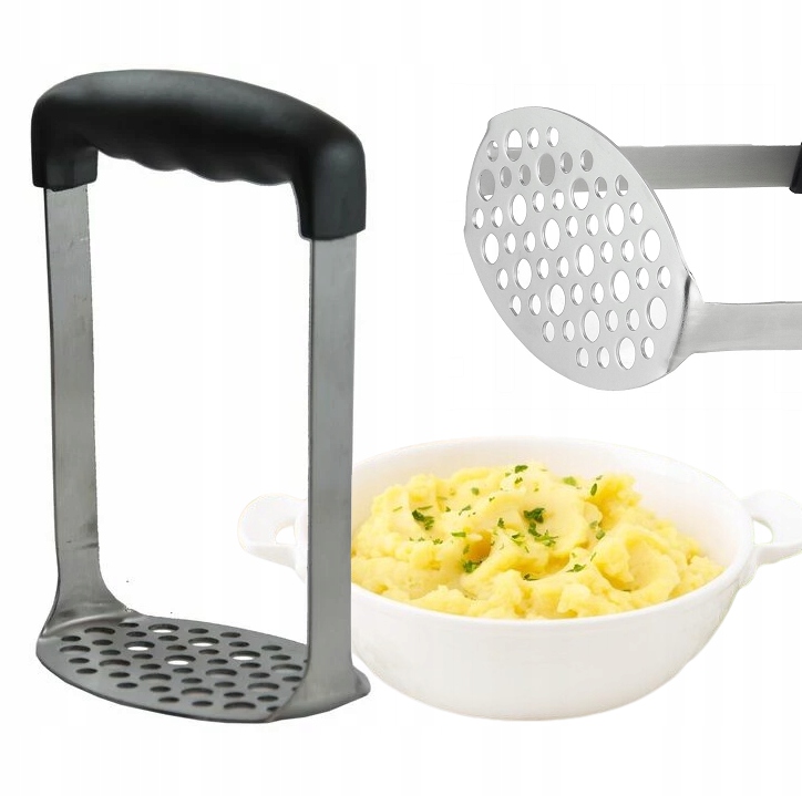 TŁUCZEK UGNIATACZ UBIJAK DO ZIEMNIAKÓW ZE STALI NIERDZEWNEJ