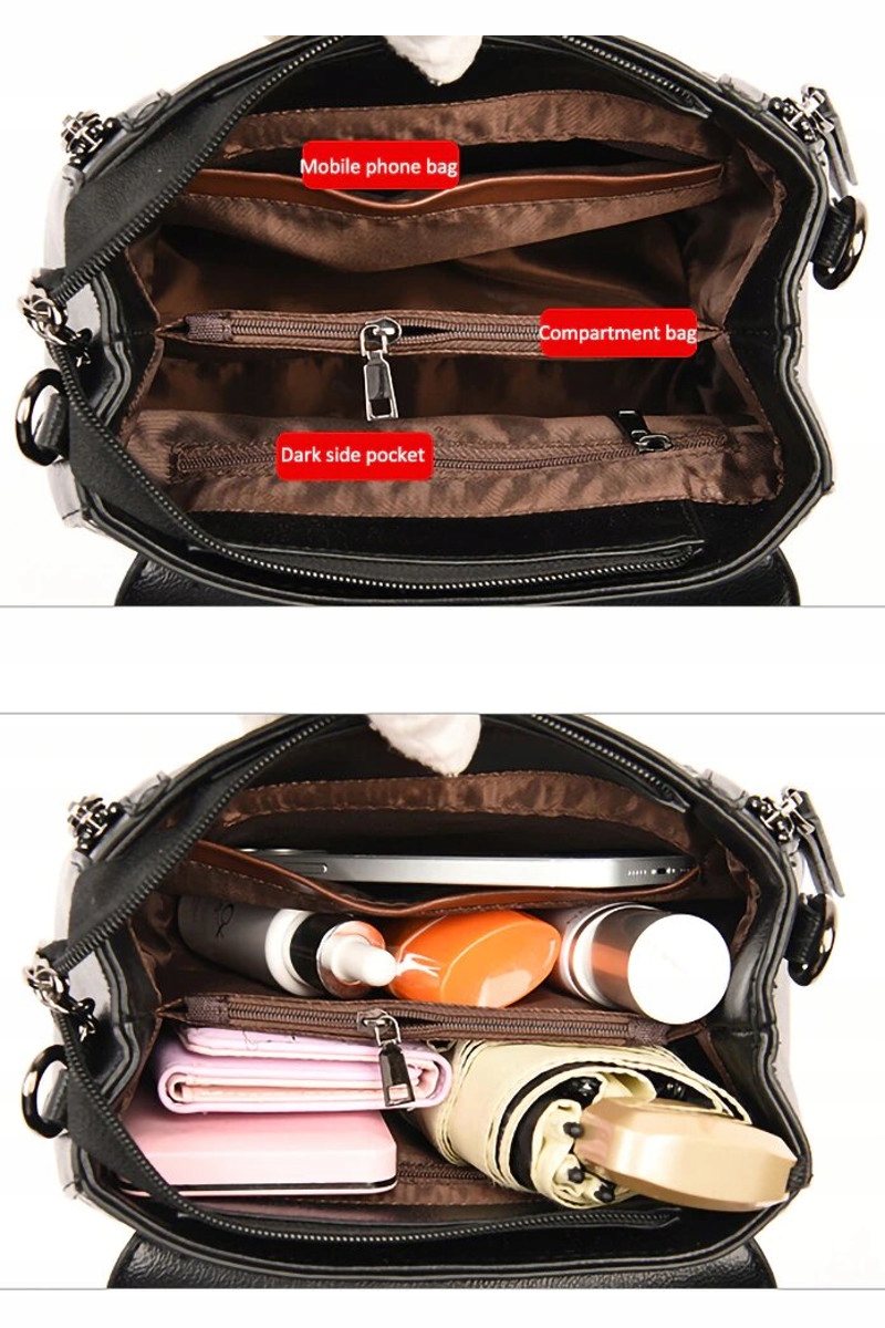 ELEGANCKA TOREBKA DAMSKA LAKIERKA KUFEREK X372 Płeć kobieta