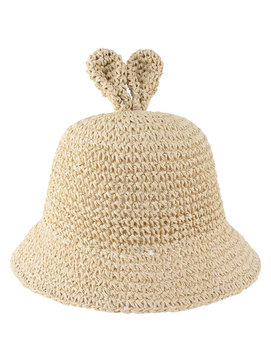 Dziewczęcy Kapelusz Rabbit jasnobeżowy, r. 52/54