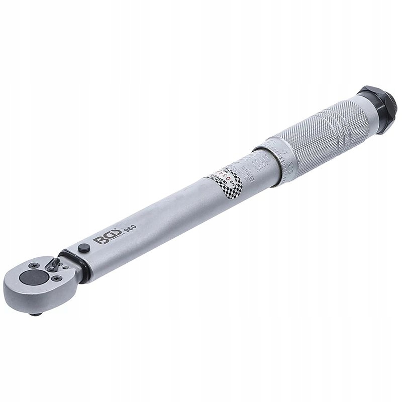 Momentový klíč s dvojitou ráčnou 6,3 mm (1/4") 5-25 Nm, Bgs