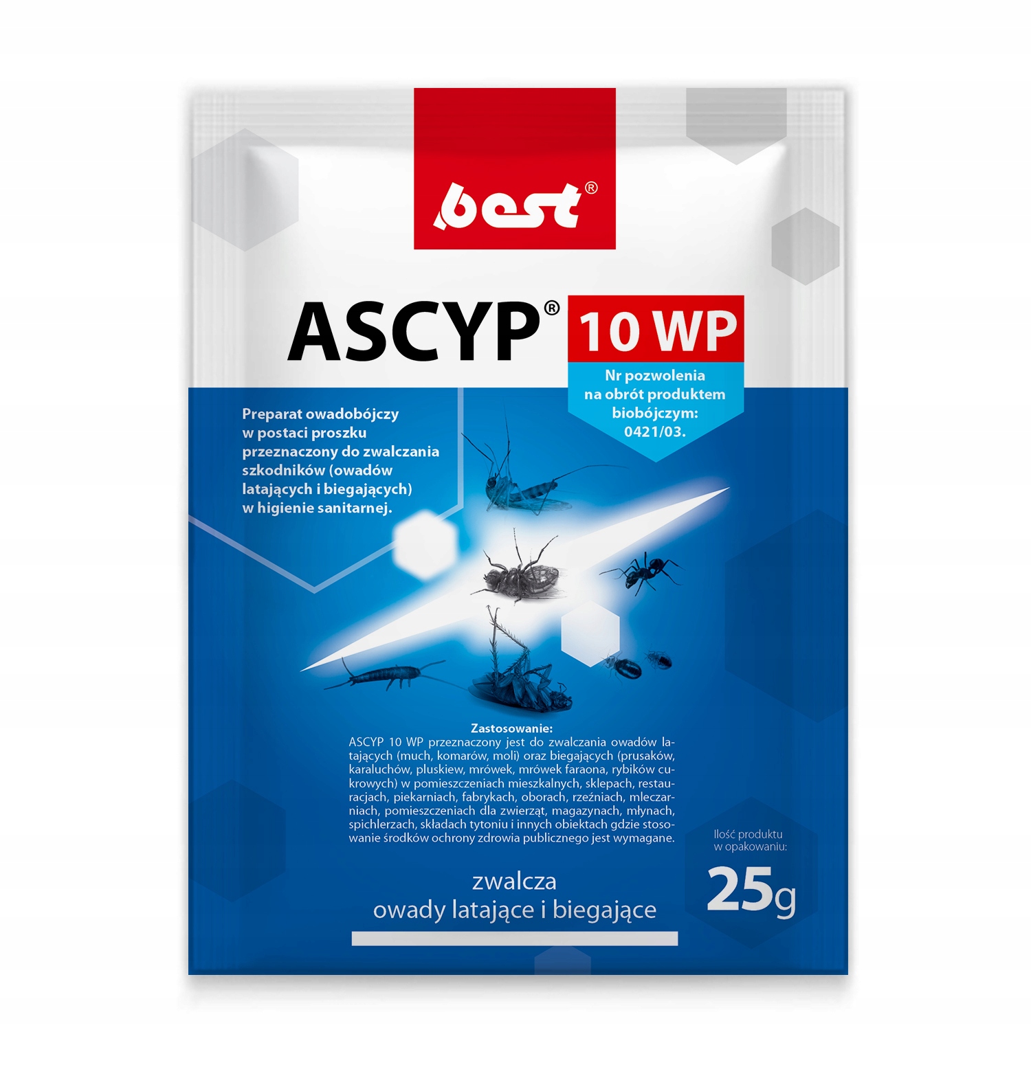 

Ascyp 10 Wp Owadobójczy Do Oprysku Best 25 G