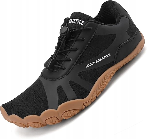 Sportovní boty Antislip Černé 42 Stélka 26 cm Lehké Na Boso Barefoot