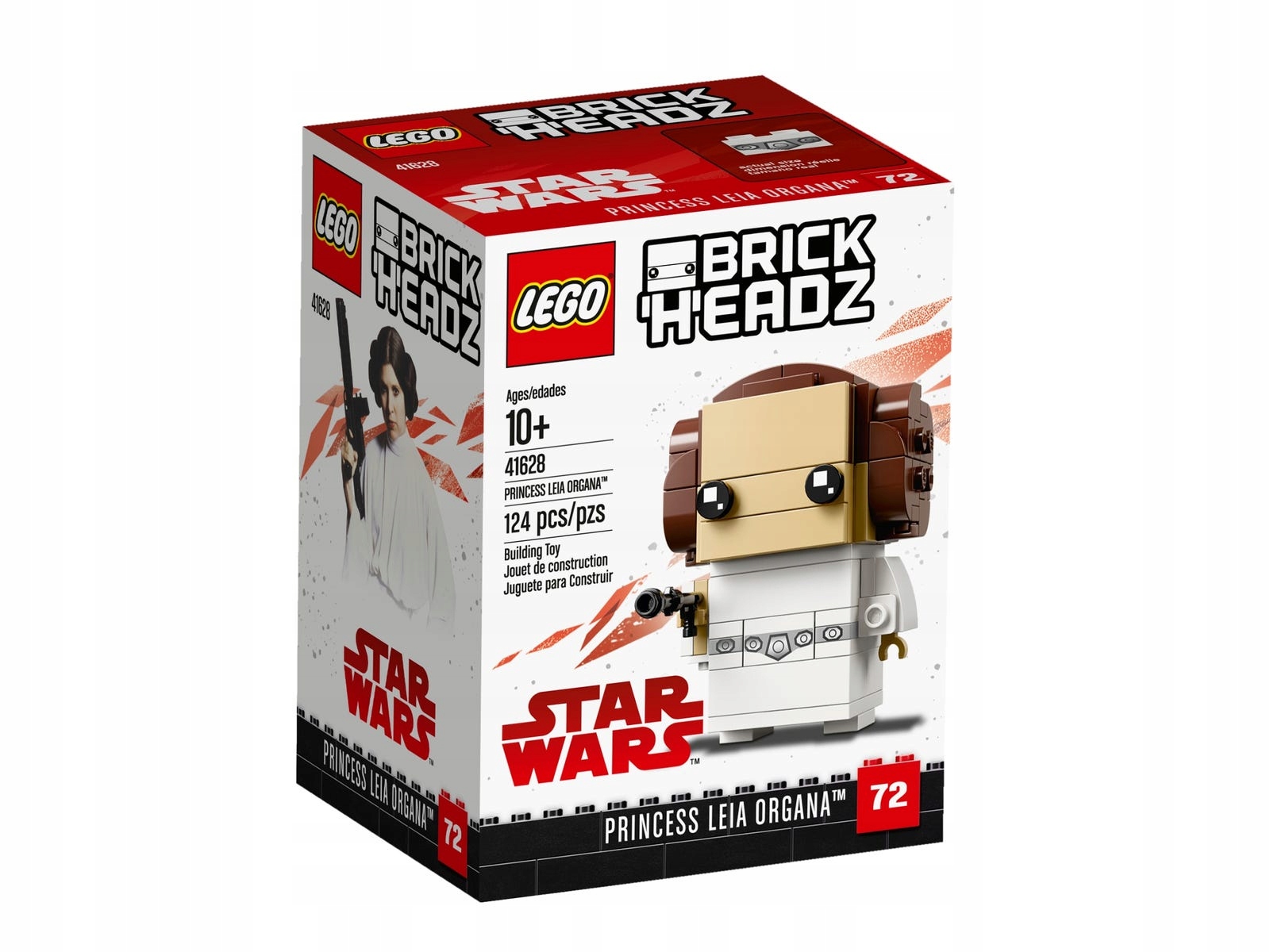 Lego Brickheadz 41628 Leia Organa. Ładne pudełko