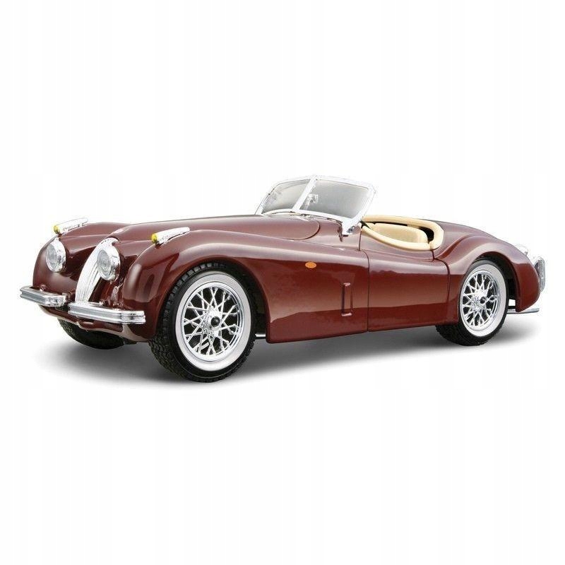 Jaguar Xk 120 Roadster bordó 1:24 Bburago Bburago 275665