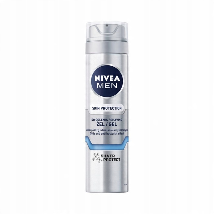 

Nivea Men Żel do golenia Silver Protect 200 ml