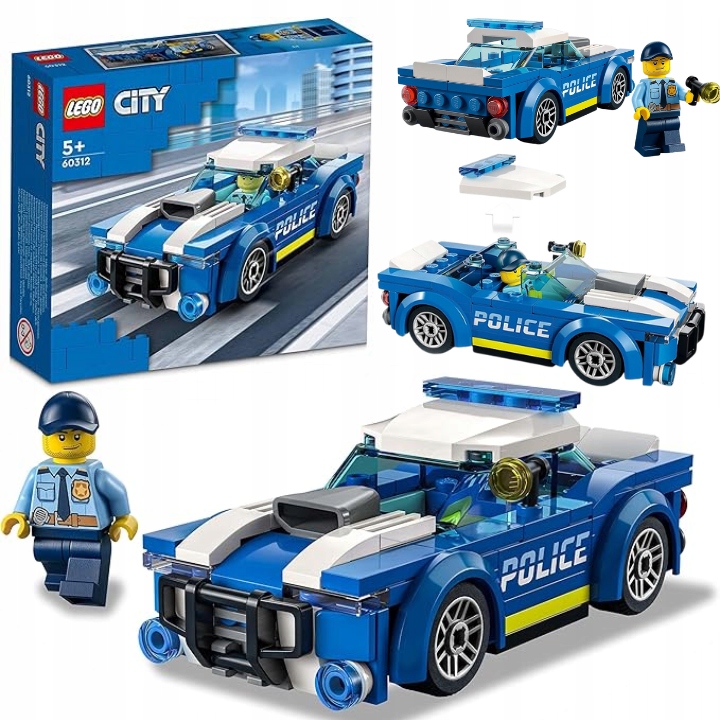Klocki Lego 60312 City Radiowóz Policja Policjant Auto Dla Dziecka