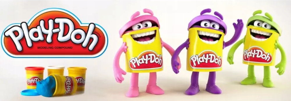 PLAY-DOH CIASTOLINA ZESTAW 5 TUB KOLORÓW PLASTELINA ZESTAW NA PREZENT 587g Materiał karton