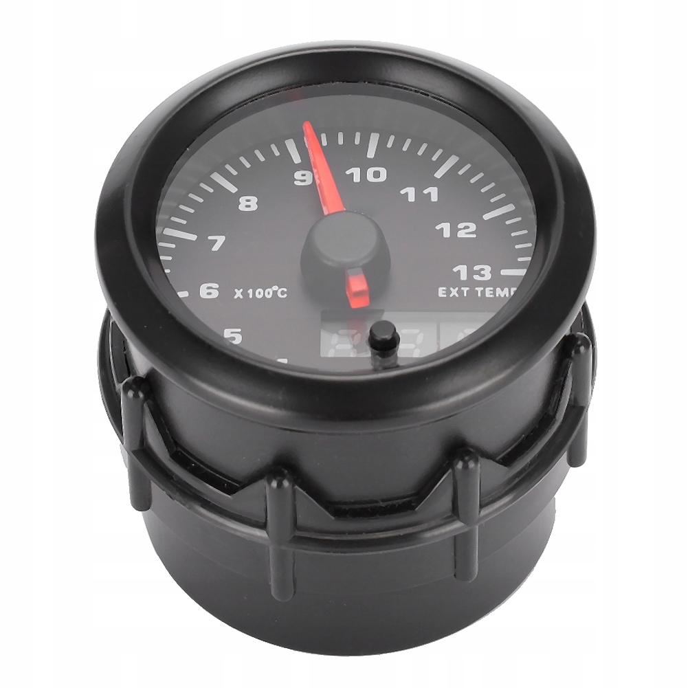 Termometr spalinowy7-kolorowy samochodowy cyfrowy czujnik LED EGT z paskiem Stan opakowania oryginalne