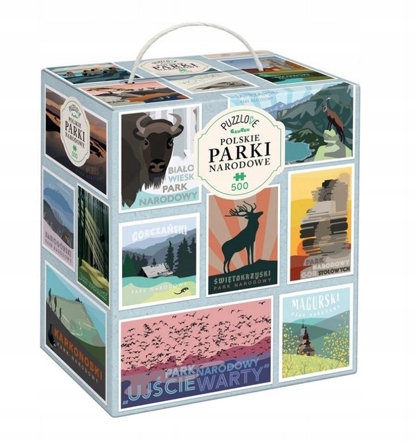 

Puzzle Puzzlove CzuCzu Polskie Parki narodowe 500
