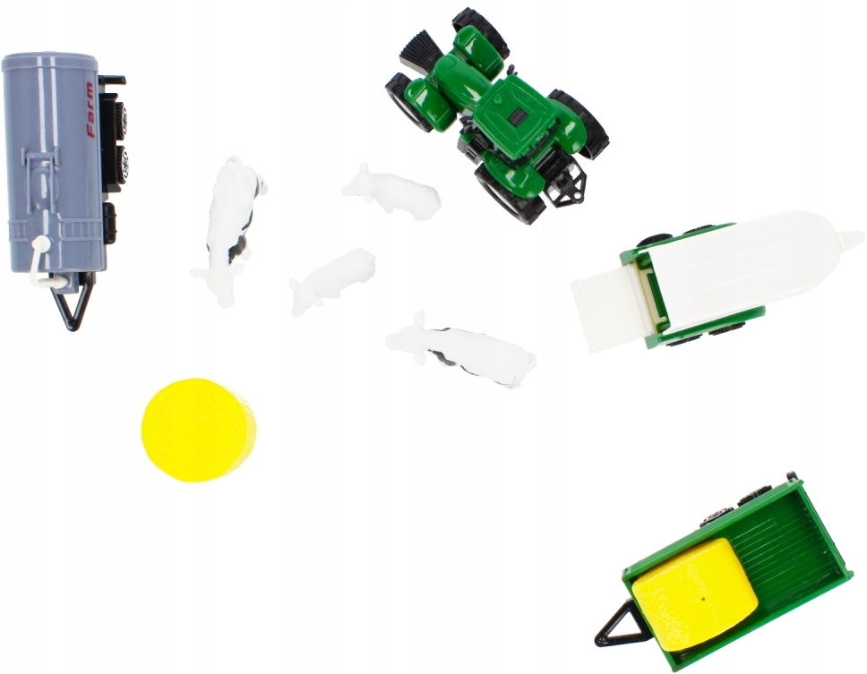 TRAKTOR FARMA RANCZO MASZYNY ROLNICZE PRZYCZEPA Wiek dziecka 3 lata +