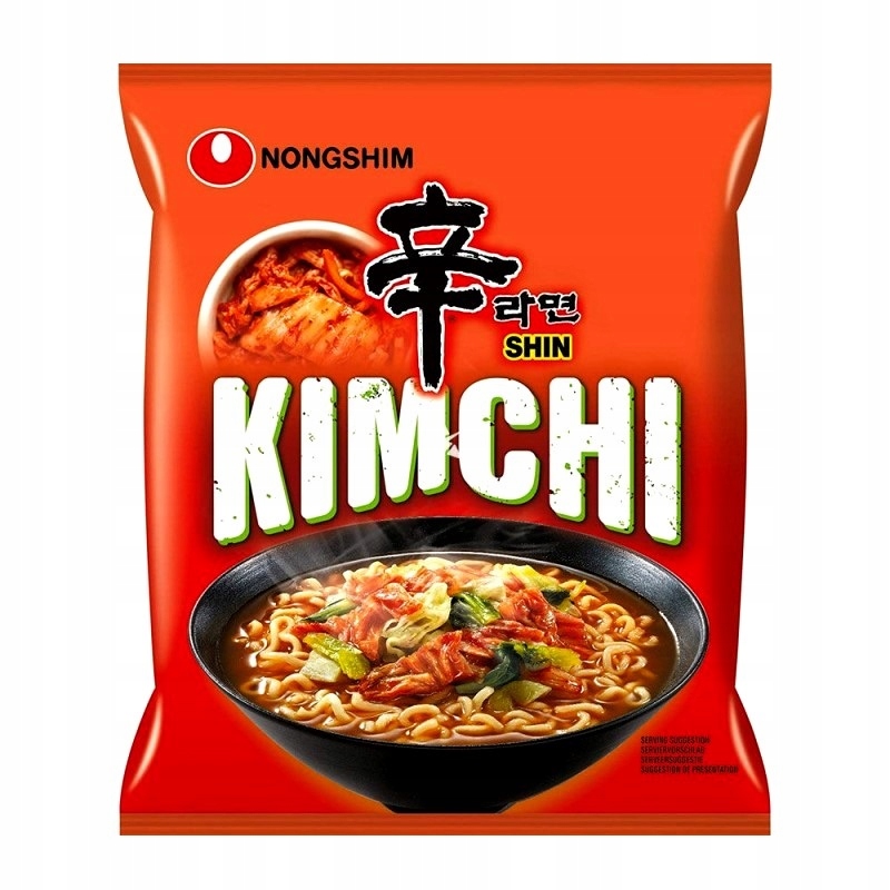 

Zupka ostra Kimchi 120g Nong Shim
