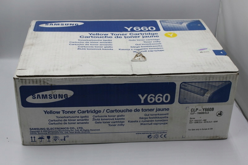 Samsung CLP-Y660B toner žlutý, originální