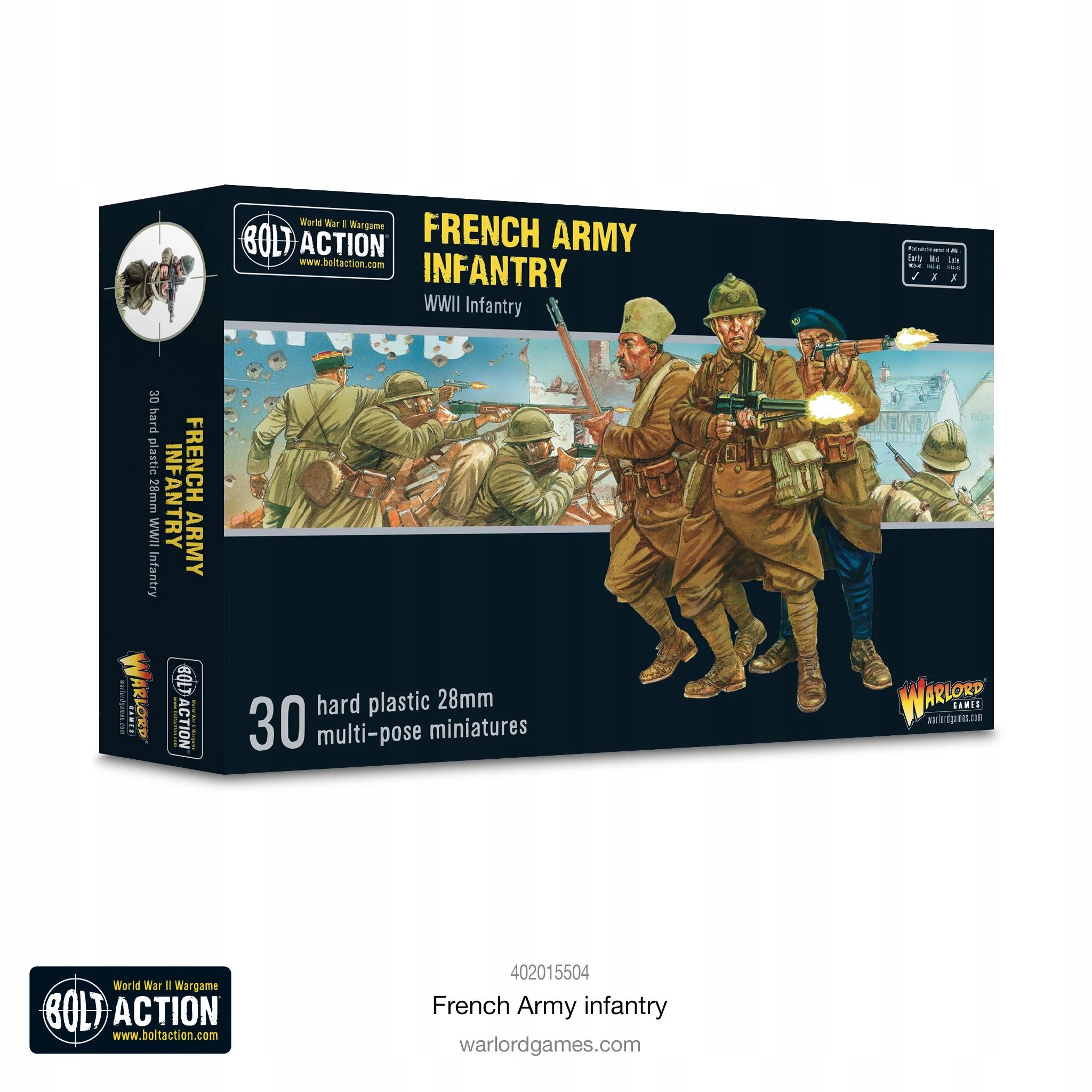 BOLT ACTION French Army Infantry