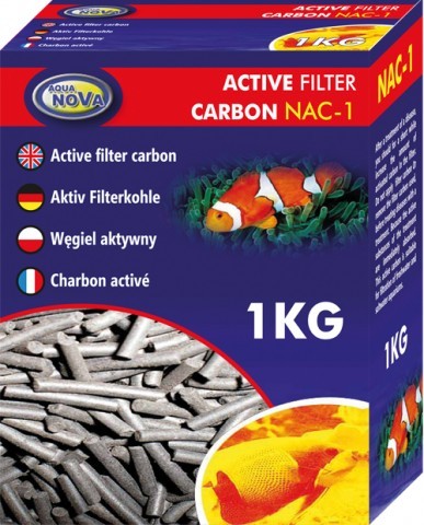 

Aqua Nova NAC-1 Aqua Nova Węgiel Aktywowany 1KG