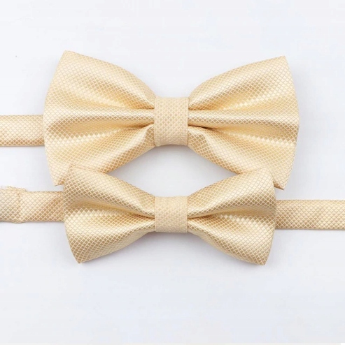 

Mucha męska i Mucha dziecięca beżowa