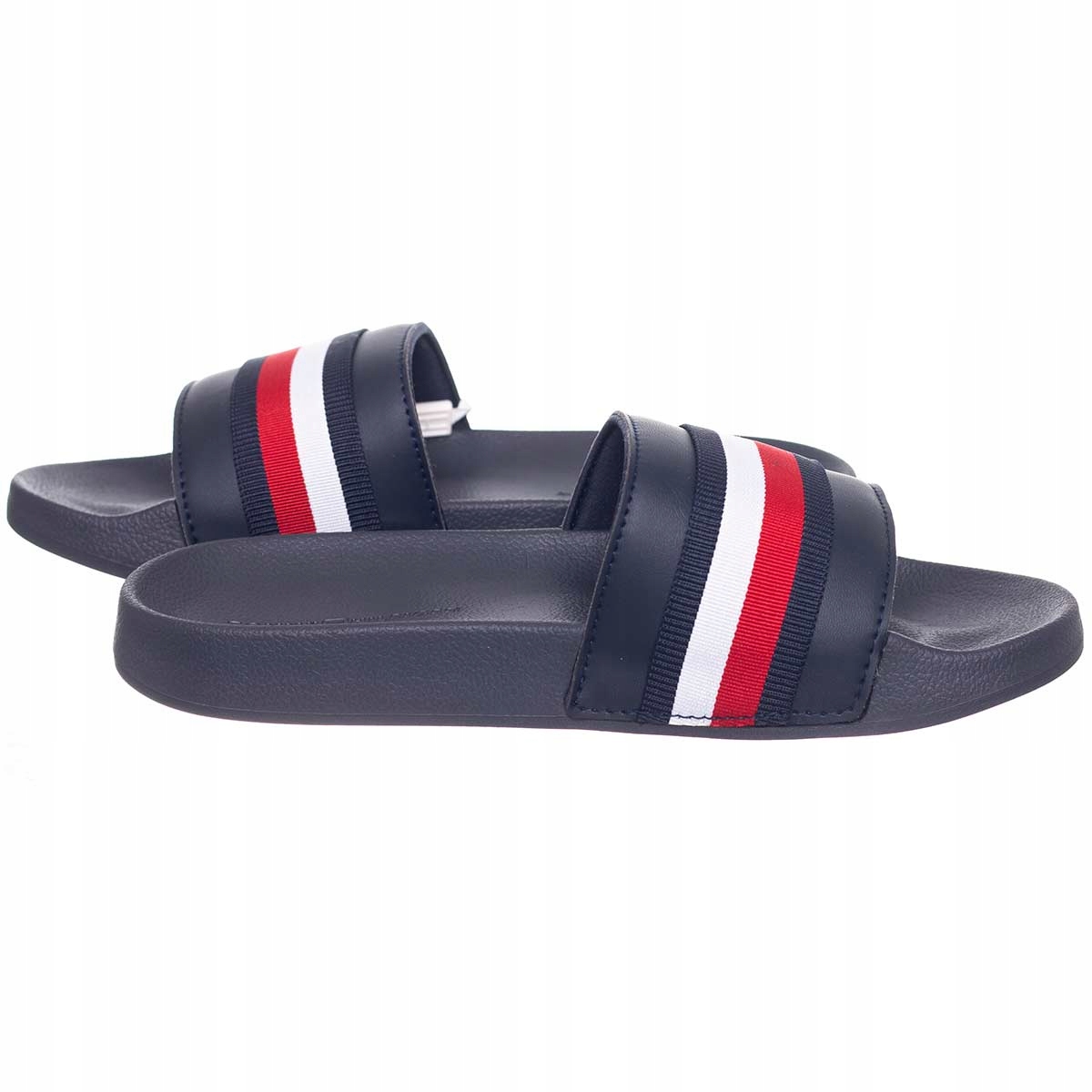 TOMMY HILFIGER KLAPKI DAMSKIE CORPORATE GRANAT 38 Płeć kobieta
