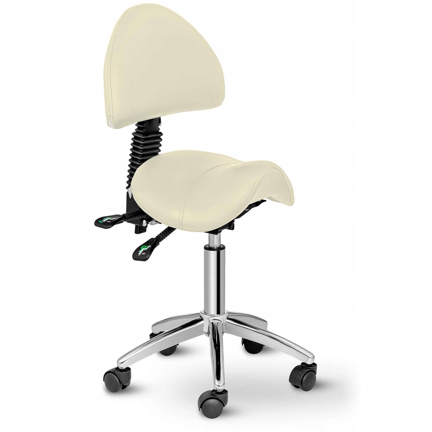 Krzesło Siodłowe Kosmetyczne Taboret Wys. 55-69 cm