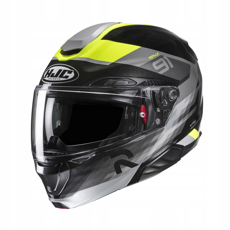 Motocyklová Prilba Hjc RPHA91 Madal Black Yellow (L)