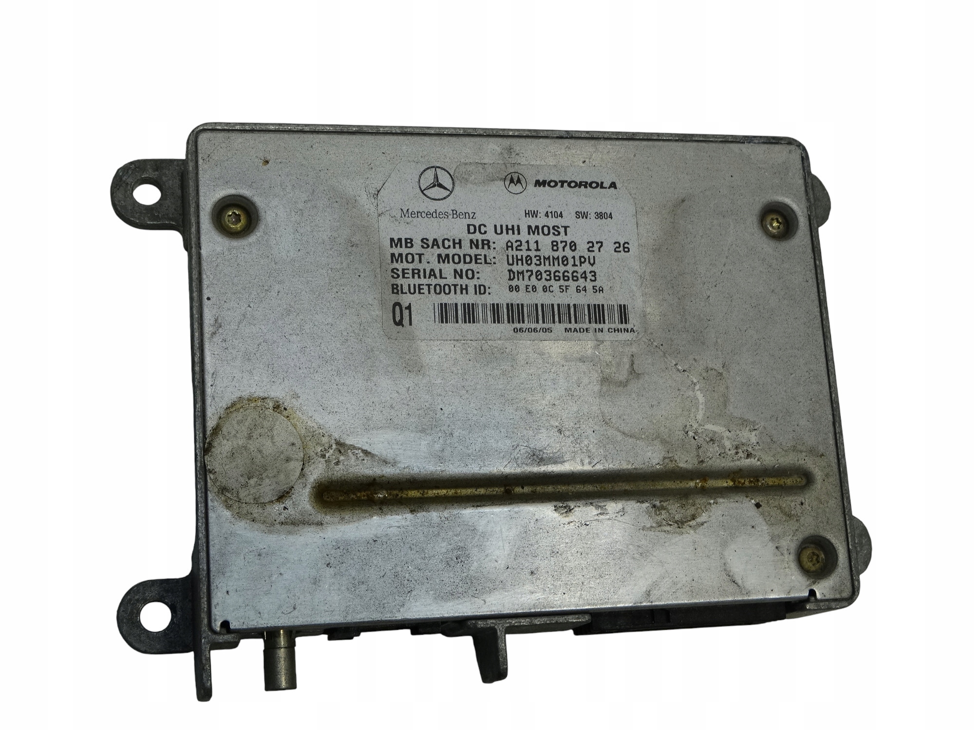 modulo Centralina BLUETOOTH MERCEDES W211 A2118702726
