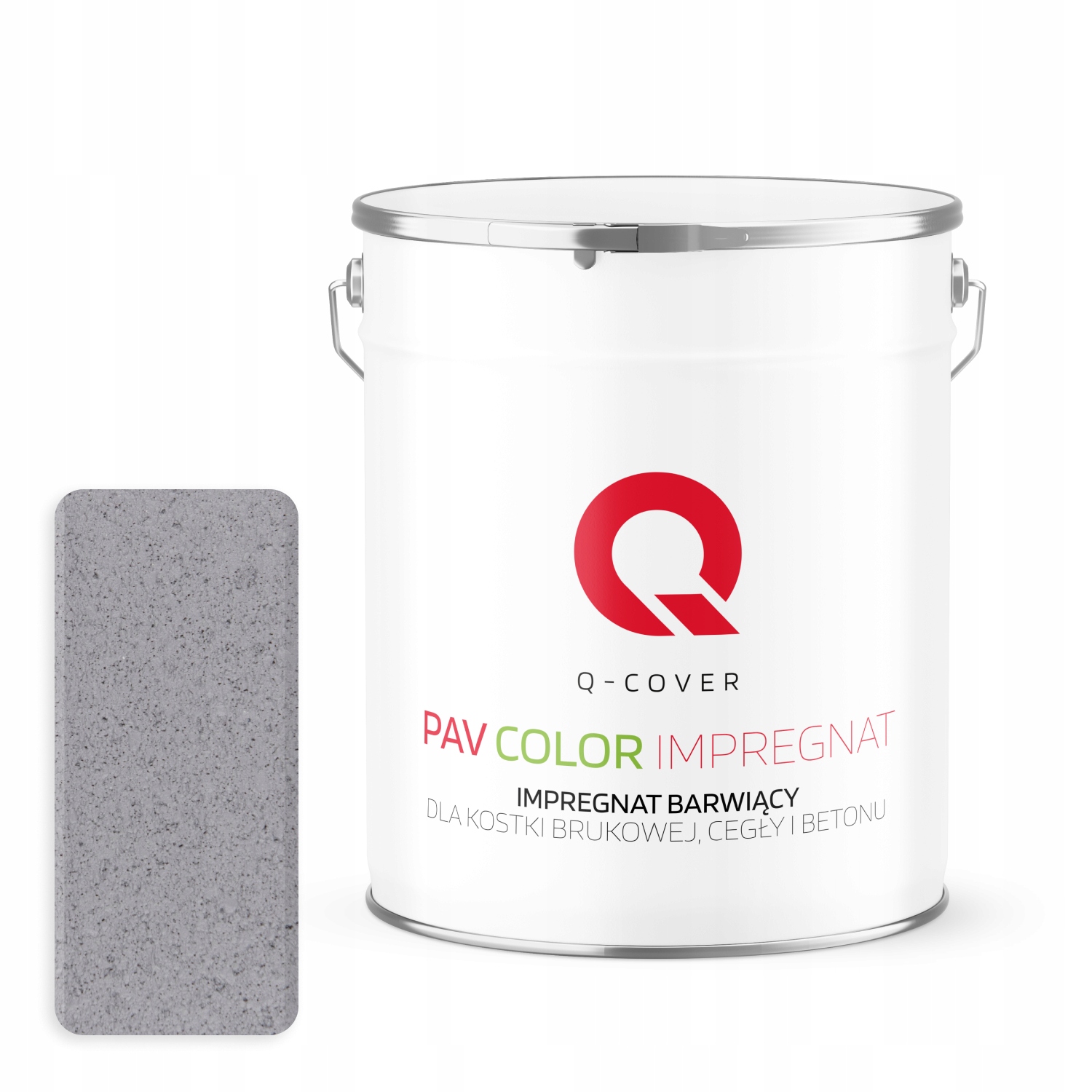 Barvící Impregnát Pro Dlažební Kostky Z Cihel Betonu, Barva Šedá 7045 5L