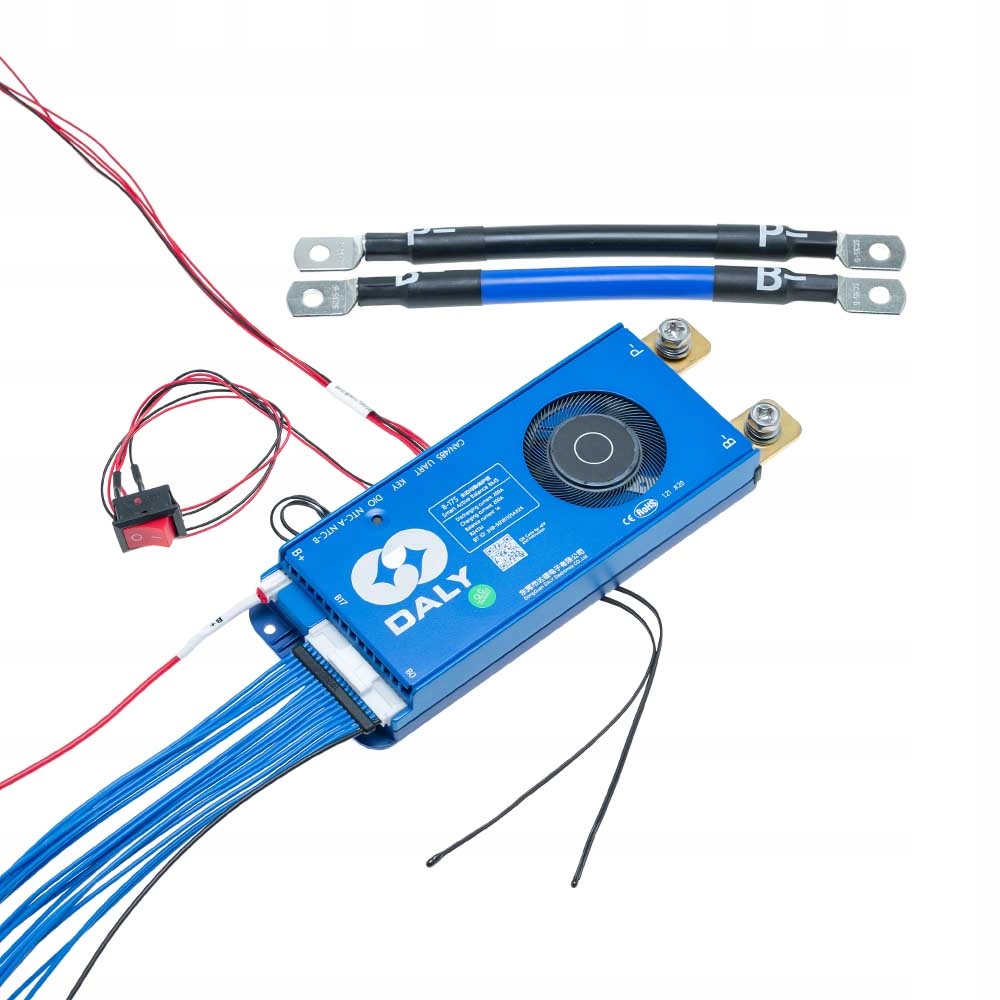 Daly Bms R24TM Active Balance 8S-17S 24V 200A Li-ion LIFEPO4 1A Can RS485
