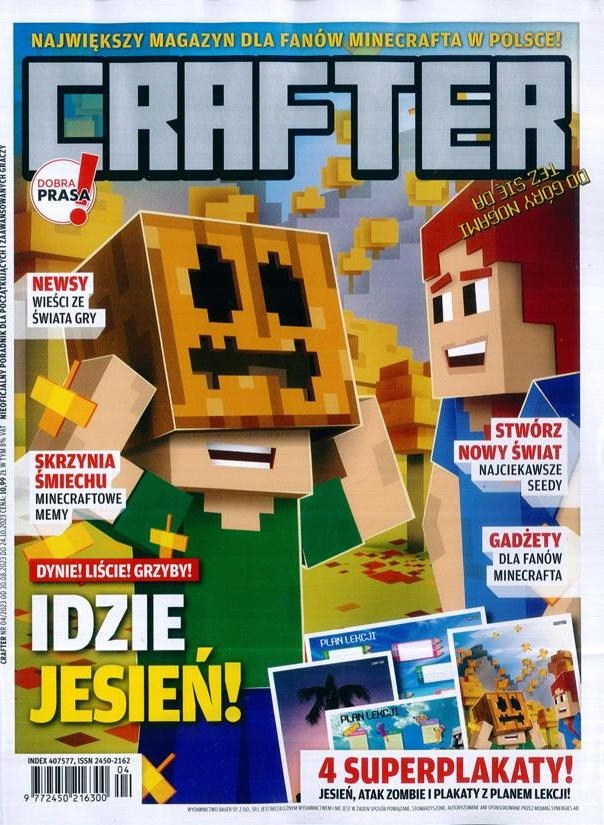 CRAFTER nr 4/2023 - magazyn dla fanów MINECRAFT